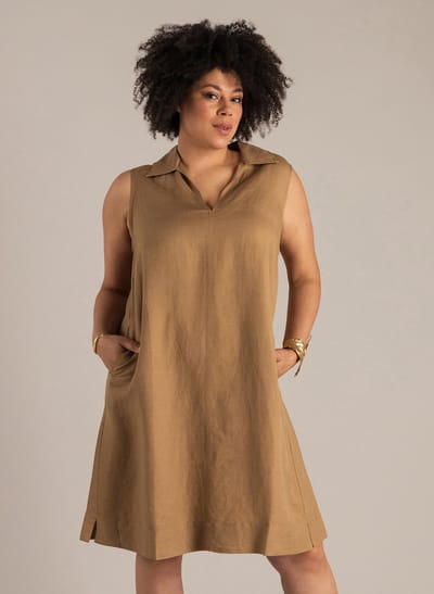YEST CURVE Noriah One pieces - Summer Taupe - maat 0(46)