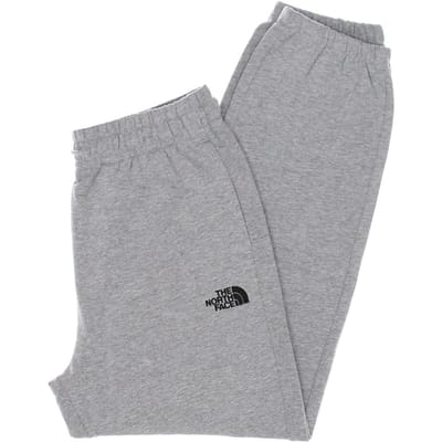 Oversized Essential Jogger van pluche trainingspak voor dames, lichtgrijs gemeleerd