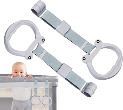 Baby Trekringen - Loophulp Handvatten - Leren Lopen - Veilig & Draagbaar - 2 Stuks - Veelkleurig