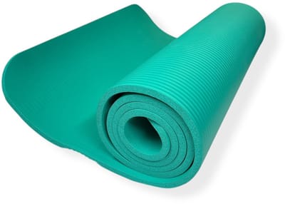 Padisport Yoga Mat Dik Turquoise - Fitness Mat Extra Dik - Yoga Mat Extra Dik - Pilates Mat - Dikke Yogamat - Yoga Mat Anti Slip - Yoga Matje - Yoga Mat Dik - Sport Mat - Sport Matje Fitness