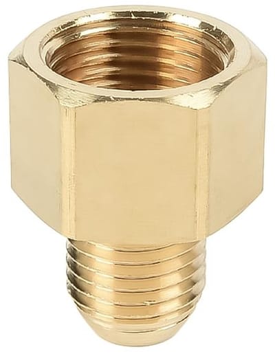 Dailygoods - Hogedrukreiniger Connector Adapter - 18 mm naar 14 mm - Robuuste Messing Fitting - Waterpijp Slangverbindingsadapter - Duurzaam en Eenvou...