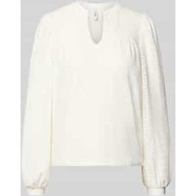 Regular fit tuniek met ajourwerk model 'SANDRA'