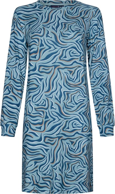 Pastunette Nachthemd Wild Dreams - Soft touch - Turquoise - Maat 38