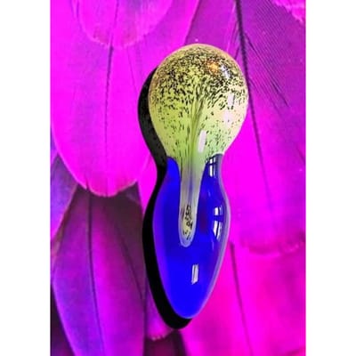 Shiri Zinn - Blauer Glas Butt Plug