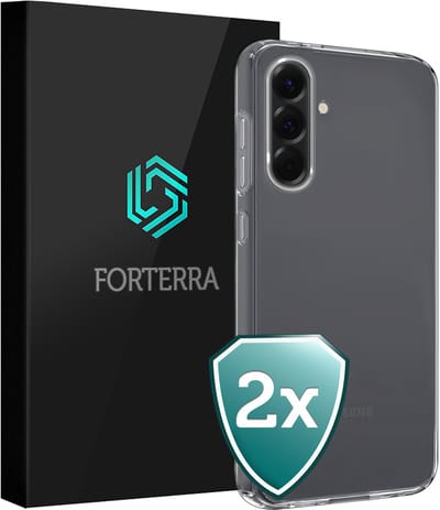 Hoesje 2 Stuks - Geschikt voor Samsung Galaxy A56 - Sterk & Shockproof - Back Cover - Case Siliconen - Telefoon Hoes - Transparant