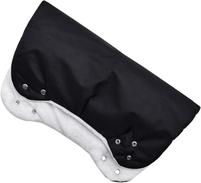 Kinderwagen Mof - Warme Handen - Winter Wandelingen - Waterdicht Winddicht - 24x24x4 cm - Zwart