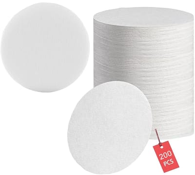 Dailygoods- Espresso Papierfilter 200 Stuks - Ongebleekt - 58 mm - Koffiefilterpapier - Zeefdrager - Verbeterde Waterverdeling - Koffiefilter