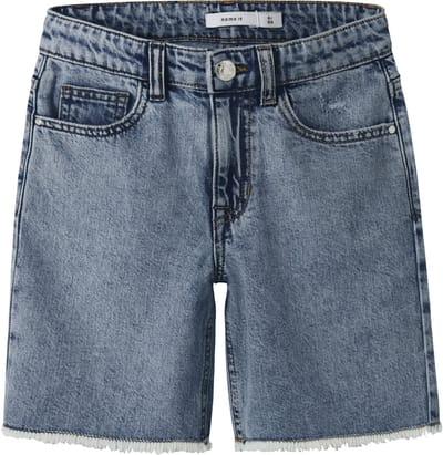 NAME IT - NKFBELLA HW WIDE DNM SHORTS 1488-BE NOOS - Meisjes - Bermuda shorts