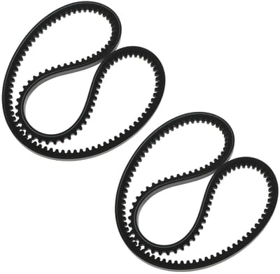Dailygoods- Grasmaaierriem 2x - Buitenlengte 760mm - Binnenlengte 710mm - Breedte 10mm - Rubber - Compatibel met MOUNTFIELD SP555/SP550/SP554 - Maaierriem