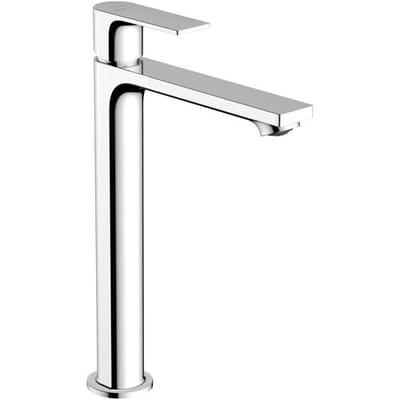 hansgrohe Rebris E - Wastafelmengkraan - Ééngreeps bediening - CoolStart energiebesparend - EcoSmart+ waterbesparend - Met trekwaste - 240mm maat - Chroom