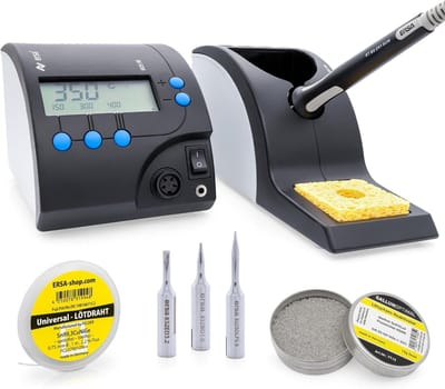 Soldeerstation 80W - Soldeerbout Set - Elektronisch Repareren - Traploze Temperatuur - 334 kg