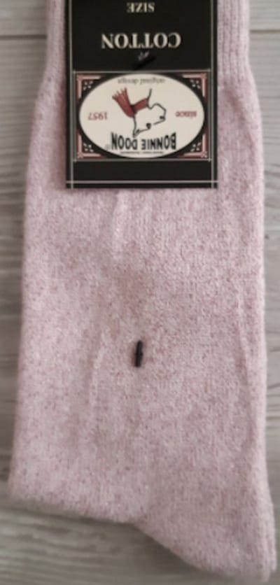 Bonnie Doon glitter knee sokken maat 23/26 pink panther