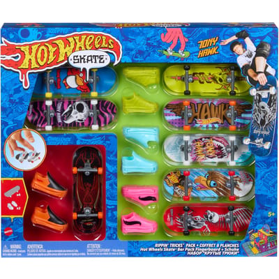 Hot Wheels Skate Rippin Tricks Pack Auto's op schaal