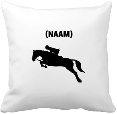 Akyol - paardrijden met eigen naam Kussen hoes - Paardrijden - paardrijder - sport - 40 bij 40 cm
