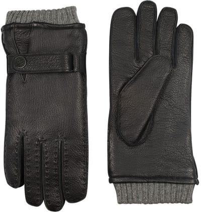 Laimböck Heren Handschoenen Sheffield Zwart | Maat 8,5