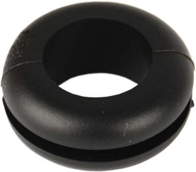 Rubber aansluitplug voor in fermentatie deksel met waterslot - boorgat diameter 12 mm