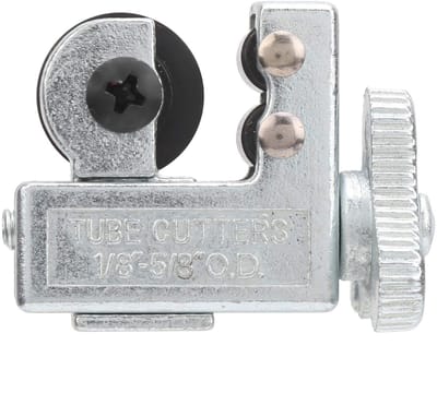 JHUBERS - Koperen Buissnijder - Mini-pijpsnijder - Handbediend Gereedschap - 2-delige Set - Voor Koper Aluminium PVC-buis Snijden - Ideaal voor Loo...