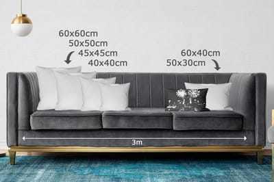 Sierkussens - Kussentjes Woonkamer - 50x30 cm - Vuurwerk - Proosten - Skyline - Champagne