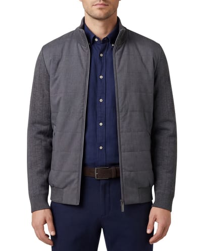 Bugatti vest grijs