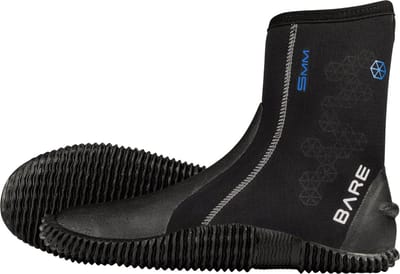 Bare 5mm S-Flex Boots - Duiklaarzen - Volwassenen - Zwart - 34/35