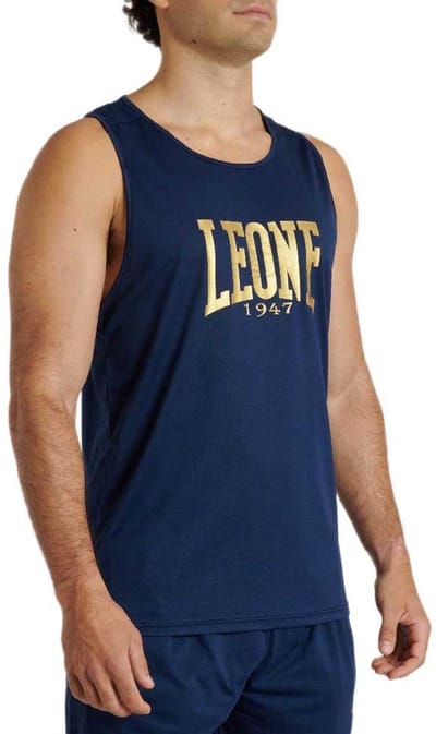 Leone1947 Dna Mouwloos T-shirt Blauw L Man