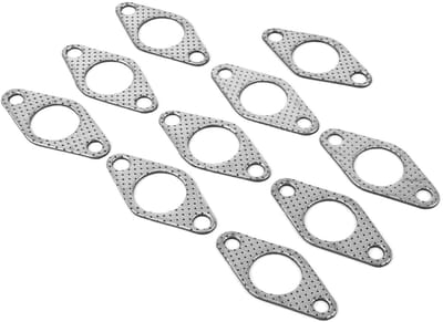 Dailygoody - Turbo Uitlaatpakking 35mm 38mm - Grafiet Aluminium - Set van 10 Stuks