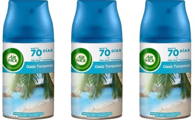 Air Wick Freshmatic Life Scents Turquoise Oase Luchtverfrisser - Navulling - 3x250ml