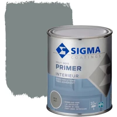 Sigma Houtprimer Interieur Grijs 750ml