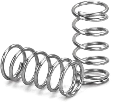 Drukveren Roestvrij Staal - Compressie veren - Reparatie en Onderhoud - Hoge Elasticiteit - 20 stuks 10 mm - Zilverkleurig