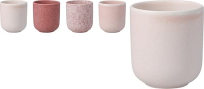 Home & Styling Mokken - Ø8x8cm - 250ml - Set van 4 stuks - Multi