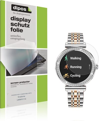 dipos – 6x Matte Beschermfolie geschikt voor findtime LMWYI110 | Krasbestendige & antireflecterende Screenprotector Ultra-Thin