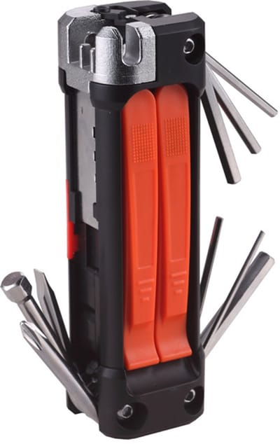 14-in-1 Ultra-draagbare fietsmultitool – Essentiële reparatieset voor fietsers, multifunctionele schroevendraaierset voor thuisgebruik