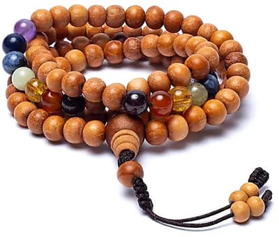 Mala chakra kadam 108 kralen