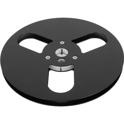 14 7 Inch Lege Bandspoel Aluminiumlegering Windweerstand 3 Gaten Open Reel Geluid Opnamespoel voor zwart