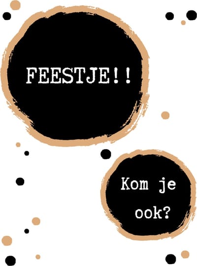 Lise Schrijft | Uitnodiging Kinderfeestje | Duurzaam | Meisje | 15 kaarten | Stoer | met duurzame leuke sluitstickers | incl. duurzame witte envelop | FSC Mix credit, EU Ecolabel, ECF gecertificeerd