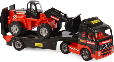 Mammoet Toys - Cavallino Mammoth Truck with Trailer and Excavator