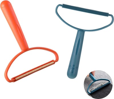 Doodadeals® - Huisdierhaar Verwijderaar – Kattenhaar – Hondenhaar – Pet Hair Remover – Blauw of Oranje – 1 Stuk