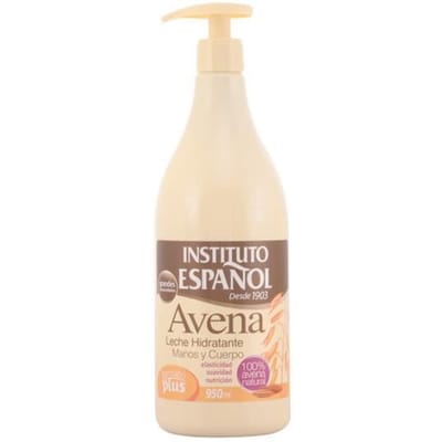 Hydraterende melk - INST.ESPAOL - Haver - 950 ml - Zonder parabenen - Alle huidtypes beige
