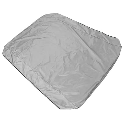 Housse de protection imperméable et anti-poussière pour balançoire - Accessoire de remplacement pour cour de jardin extérieure - Gris grise