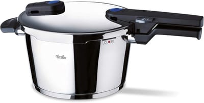 Snelkookpan RVS - Drukpan Kookpan - Snel Koken - Veiligheidssysteem - 3.5 L 22 cm - Metallic