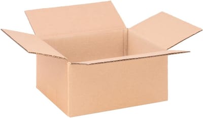 Vouwdozen 217 x 172 x 110 mm Bruin 2-Golf Verzenddozen Kleine Goederen (200 Stuks)