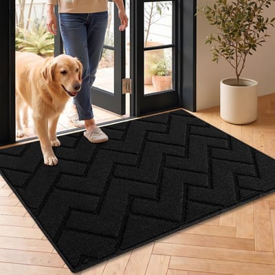Deurmatten Binnen Duiten Schoonloopmat Vuilschraper,Antislip, Machinewasbaar,Waterabsorberend, Entree Deurmat Voor Voordeur, Gang, Entree, Keuken, Slaapkamer - 60 x 90 cm