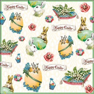 Ambiente - Lunch servetten - Easter banner