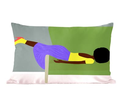 Sierkussens - Kussentjes Woonkamer - 50x30 cm - Vrouw - Minimalisme - Design