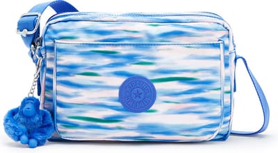 Kipling Schoudertas Abanu M Diluted Blue