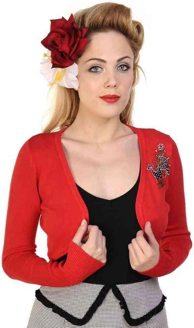 Banned - ANCHOR Bolero - S - Rood