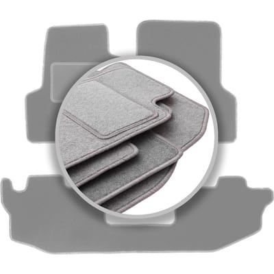 Grijze automatten voor: Jeep Wrangler TJ SUV (1996-2006)