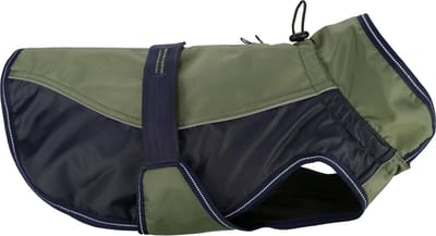 Flamingo Hondenjas Eisberg Groen/ Donkerblauw Winterjas 55cm