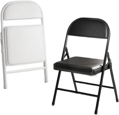 Klapstoelen Set - Opvouwbare Stoelen - Feestelijke Bijeenkomsten - Hoge Draagkracht - Set van 6 - Zwart