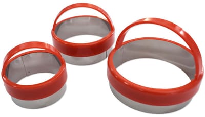 Set van 3 ronde uitsteker met handvat Zenker Uitsteker